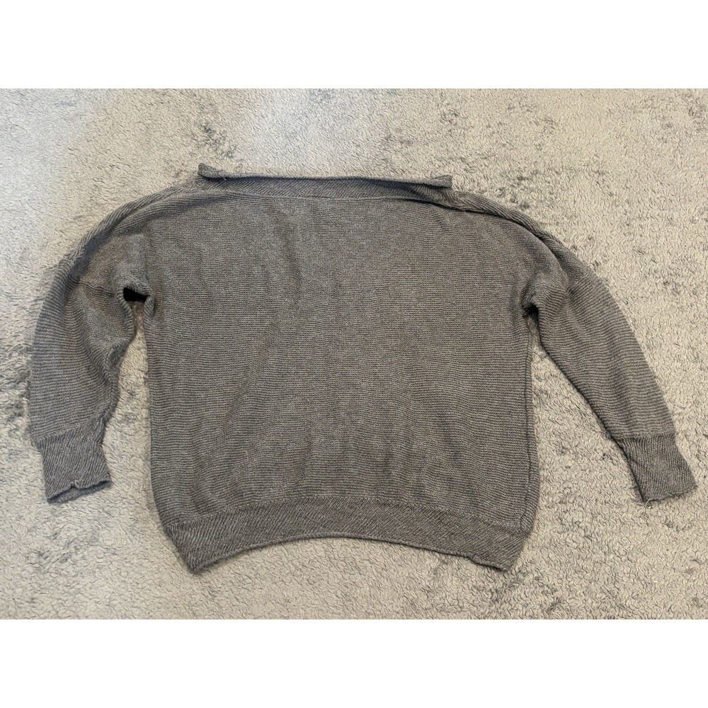Element Shirt Womens Small Gray Y2K Mesh Roll Neck Long Sleeve Skateboard Skater - Picture 5 of 5